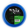 Леска для триммера TUSCAR Triangle Standart 2,4мм*117м